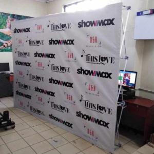 Design, High Resolution Printing & Installation of Backdrop Banners