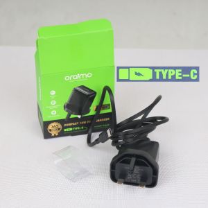 Oraimo TPYE-C Fast Charger Black