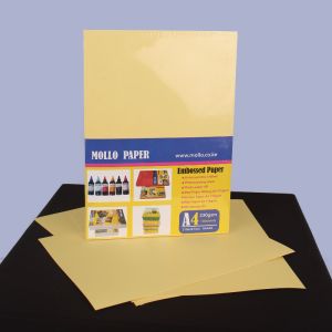 Embossed Papers Yellow