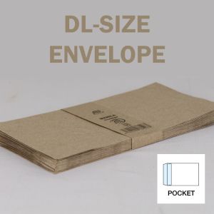 DL Envelope Pocket (25pcs in a packet)
