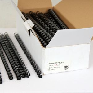 12mm Binding Rings (100pcs in a box)