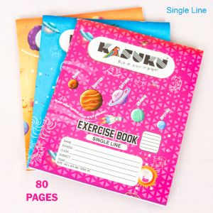 A5 Exercise Book 80 Pages Single Line