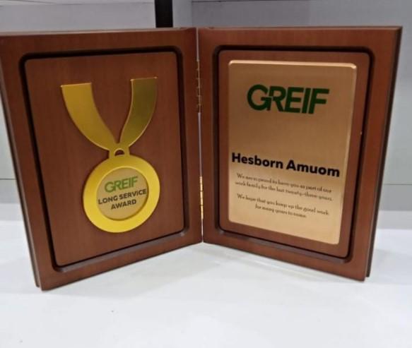 Picture 1 of Wooden Award Plaques