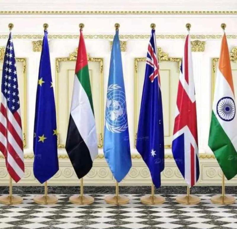 Picture 1 of Office Flags & Flag Poles