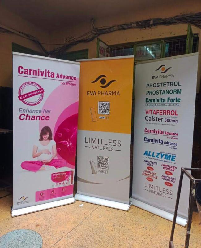 Picture 1 of Design, Printing and set up of Roll up Banners