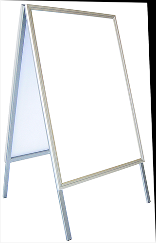 Picture 3 of A-Frame Display / Double sided Snapper Frame