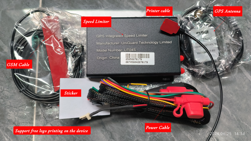 Picture 1 of GPS Speed Limiter UT04S