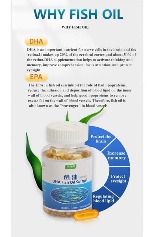 Picture 1 of DHA FISH OIL SOFTGEL