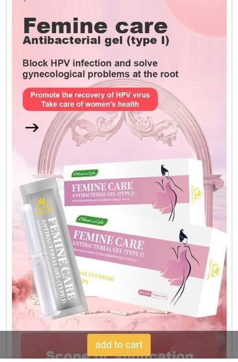 Picture 1 of ANTIBACTERIAL FEMININE GEL