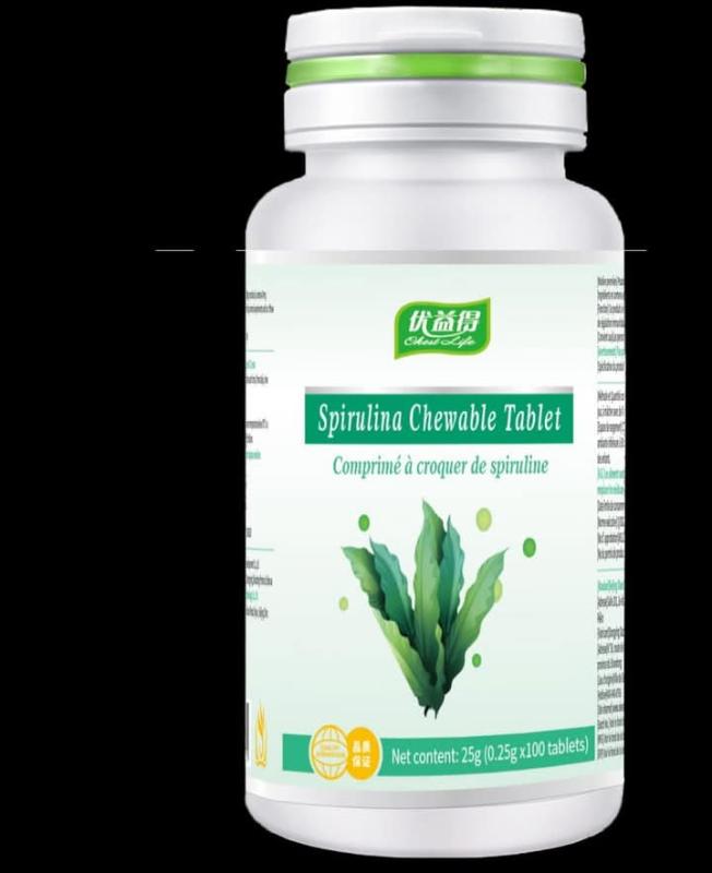 Picture 1 of SPIRULINA CHEWABLE TABLETS
