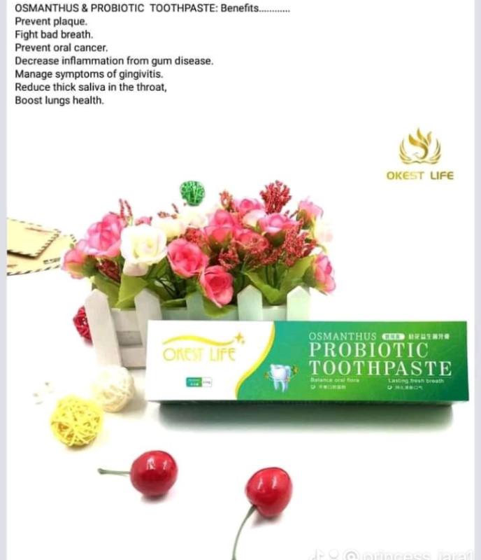 Picture 2 of OKESTLIFE PROBIOTIC TOOTHPASTE