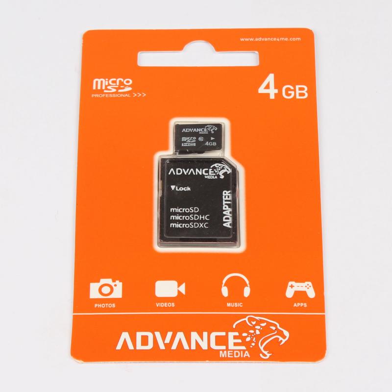 Picture 1 of 4 GB Original Advance Memory Card
