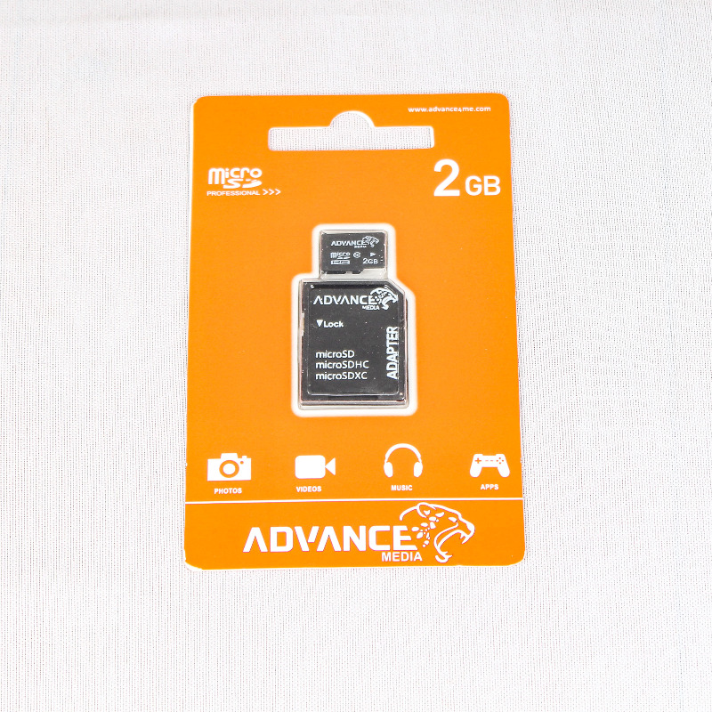 Picture 1 of 2 GB Original Advance Memory Card