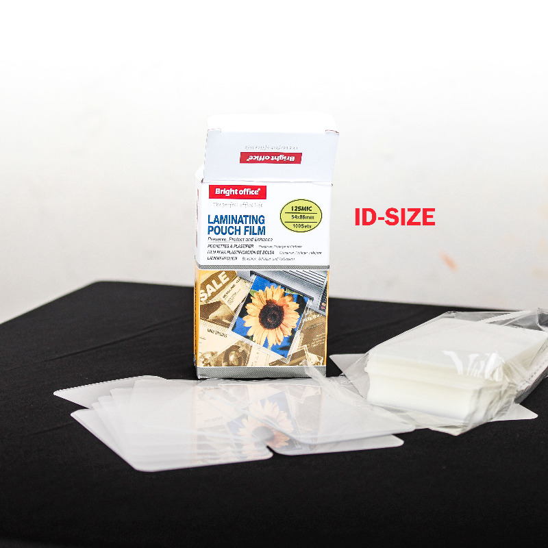 Picture 1 of ID-SIZE Laminating Pouch Films
