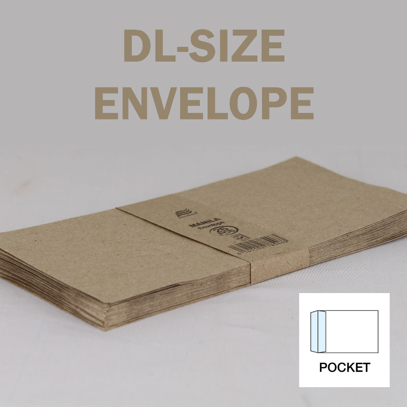 Picture 1 of DL Envelope Pocket (25pcs in a packet)