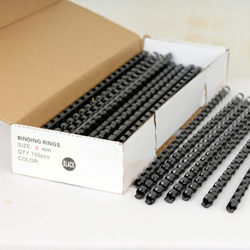 Picture 1 of 8mm Binding Rings (100pcs in a box)