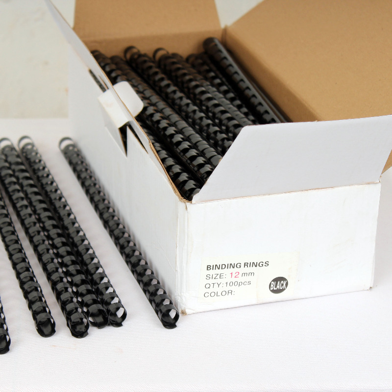 Picture 1 of 12mm Binding Rings (100pcs in a box)