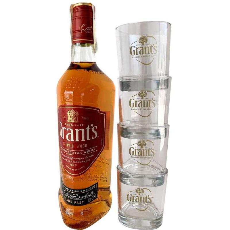 Picture 1 of Grants With Glass 750ml